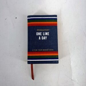 Pendleton One Line a Day 5 Year Memory Book National Park Stripes Journal NEW